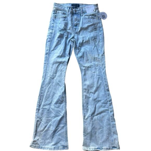 Aeropostale High Rise Flare Size 6 - Picture 1 of 2
